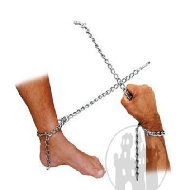 fesselset-metallkette