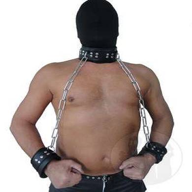 leder-hals--handfessel-mit-dicker-kette