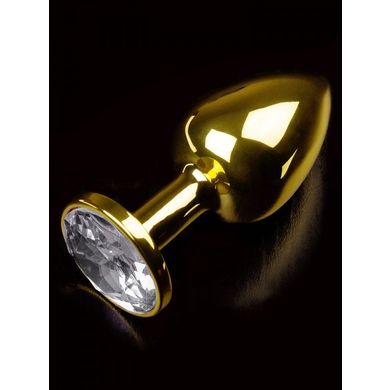 dolce-piccante-jewellery-small-edelstahl-analplug-goldklar