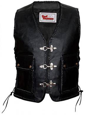 leder_motorrad_kutte_karabiner_lederweste_bikerwes