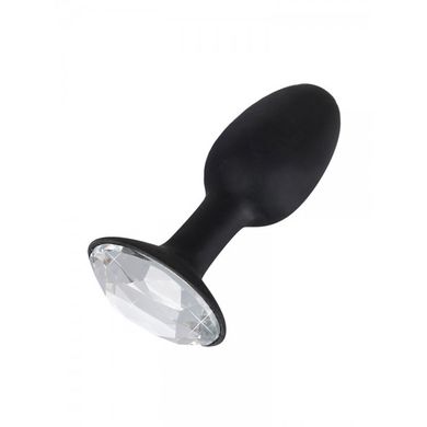 diamond-silicone-plug-large-analplug-schwarz