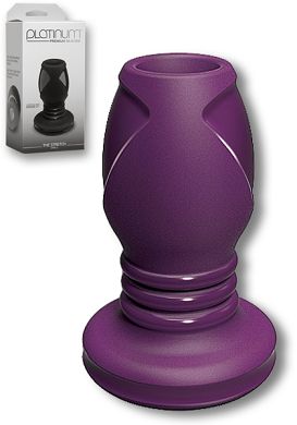 10,5 x 5,2 cm Plug Doc Johnson Platinum Silicone The Stretch medium purple
