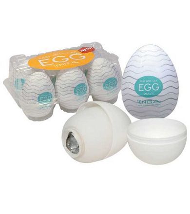 tenga-egg-wavy---masturbator-in-ei-form-6er-pack