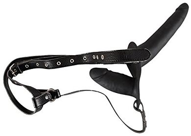 you2toys_double_strap_on_black_silicone