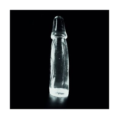 Dark Crystal Clear Large Dildo DCC01. ca. 34 x 9 cm transparenter Riesendildo