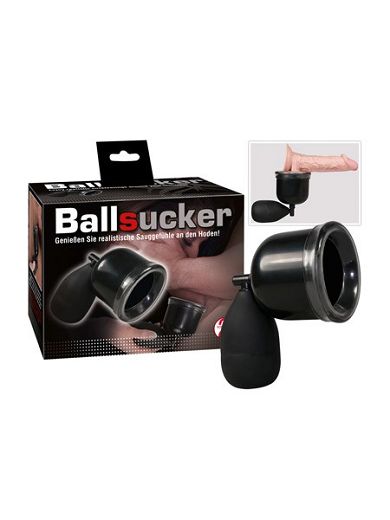 Ballsucker: Hodensauger, schwarz