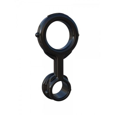 C-Ringz Ironman Duo: Penis-/Hodenring, schwarz