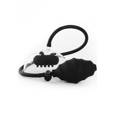 OUCH Vibrating Pussy Pump black - Pussypumpe mit Vibration