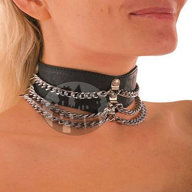leder-damen-halsband-mit-ketten