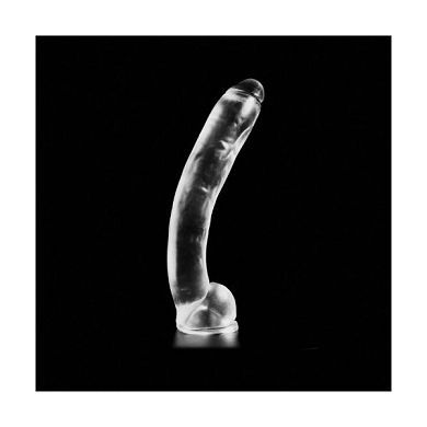 Dark Crystal Clear Large Dildo DCC09 - 40 x 6 cm Riesendildo transparent