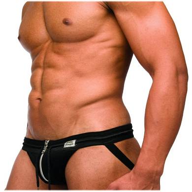 Modus Vivendi - Zipper Jockstrap Schwarz