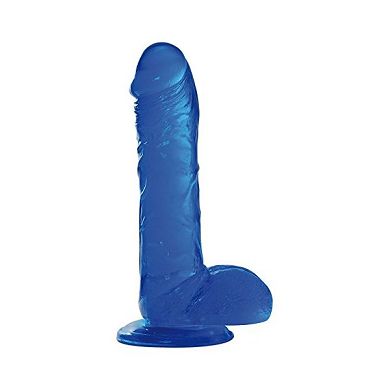 Toyz4Lovers Jelly Dildo Real Rapture Blue 10"