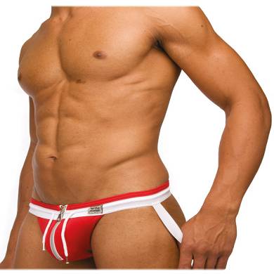 Modus Vivendi - Zipper Jockstrap Rot