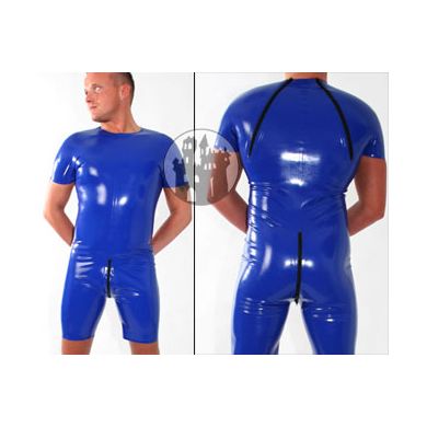 latex-shortanzug-kurzrmelig-backzippper
