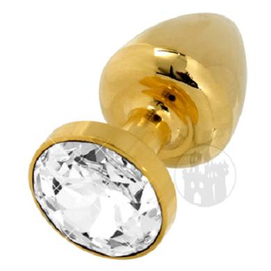buttplug-gold-medium-mit-kristall