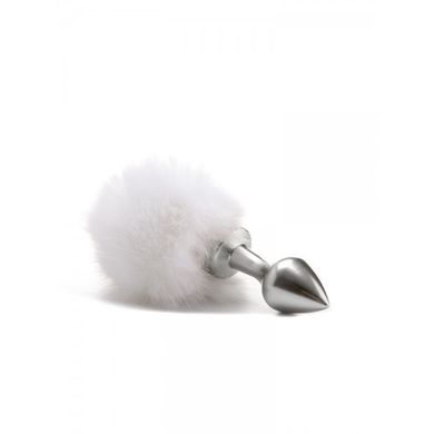 ouch-bunny-tail-plug-mit-puschel-silberwei
