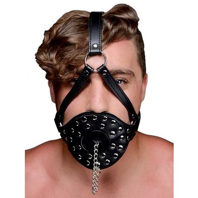Strict: Open Mouth Head Harness: Kopfgeschirr, schwarz
