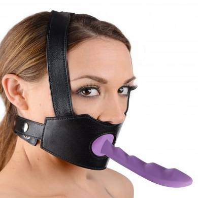 dildo-gesichts-harness-aus-leder