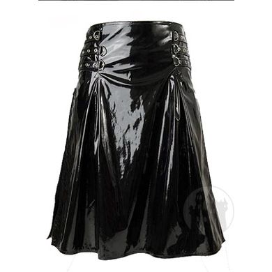 Lack Herren-Kilt - seitlich geschlitzt