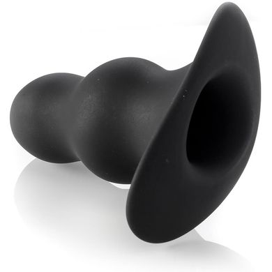 10 x 4,6 cm Tunnelplug medium black