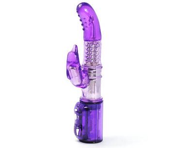 G-Spot Pearls Vibrator Violett
