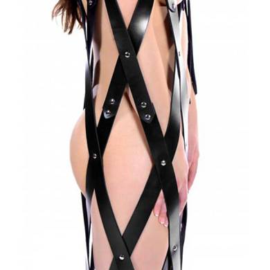 Bondage-Hngekfig aus Leder