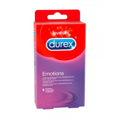 Durex Emotions: Kondome, 8er Pack