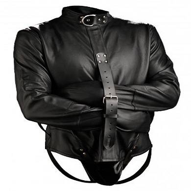 zwangsjacke-aus-leder
