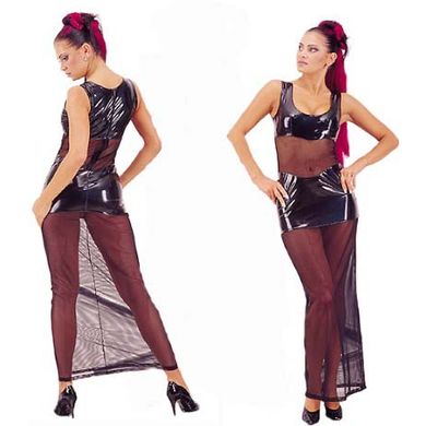 lack-kleid-mit-netzeinsatz