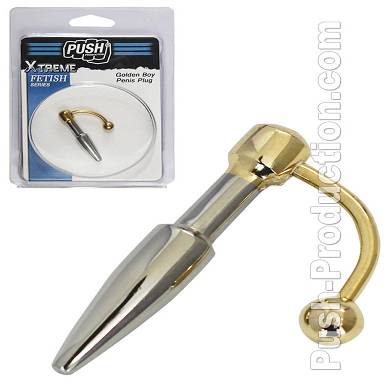push-xtreme-fetish-golden-boy-penis-plug
