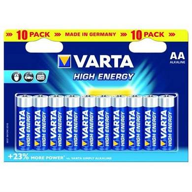 Varta 1x10 High Energy AA LR 6. 04906121461