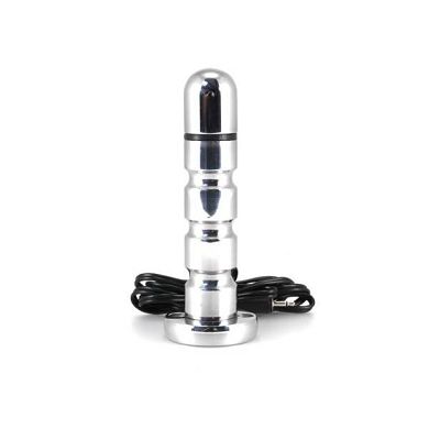 Erotic Fashion ra7863 ES Dildo. Metall. Silber Aluminium. 1er-Pack (1 x 1 Stück)