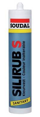 Soudal Silirub S - Sanitärsilikon Grau - 310ml