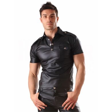 kunstledershirt-military