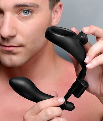 3in1 Analplug und Cockring