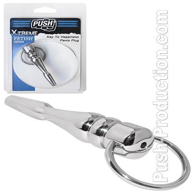 push-xtreme-fetish-key-to-happiness-penis-plug