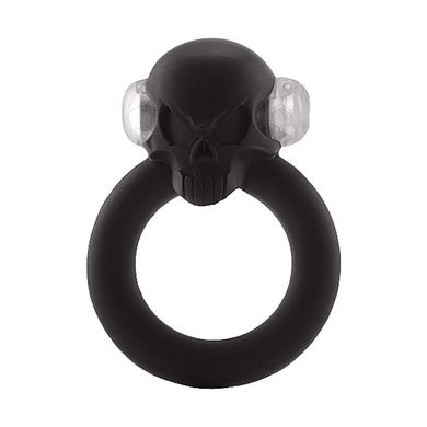 Shadow Skull Ring: Vibro-Penisring, schwarz