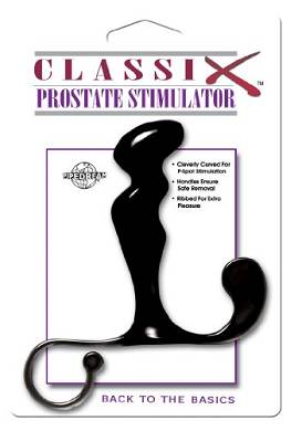 Pipedreams Classix 10 cm Prostata Stimulator - schwarz