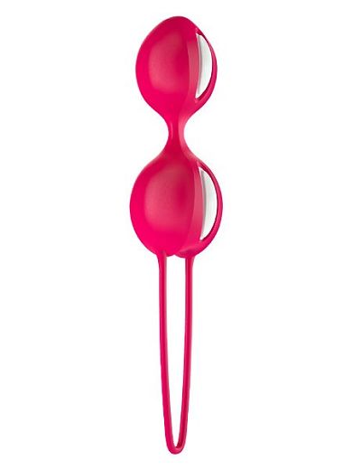 Fun Factory Smartballs Duo: Liebeskugeln, white/india red