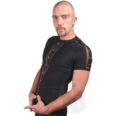 raglanshirt-mit-kunstlederstreifen