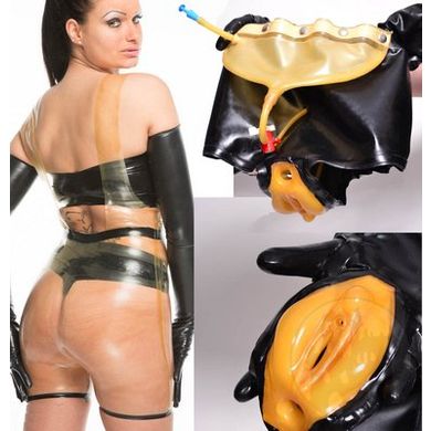 latex-radler-mit-vagina--urinbeutel