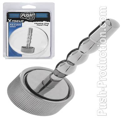 push-xtreme-fetish-vibrating-king-penis-plug