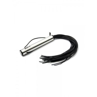 bon-4-pvc-whip-small-peitsche-schwarzsilber