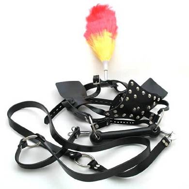bdsm_erotik_robustes_kopfgeschirr_leder_maske_pony