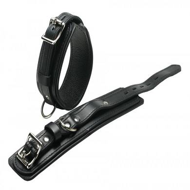 Leder Handfesseln - abschliessbar