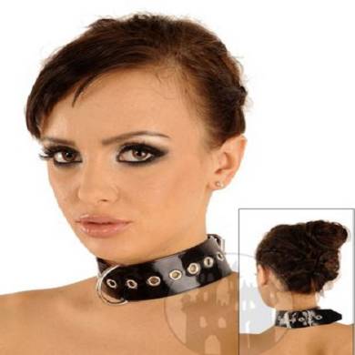 latex-halsband-schlicht